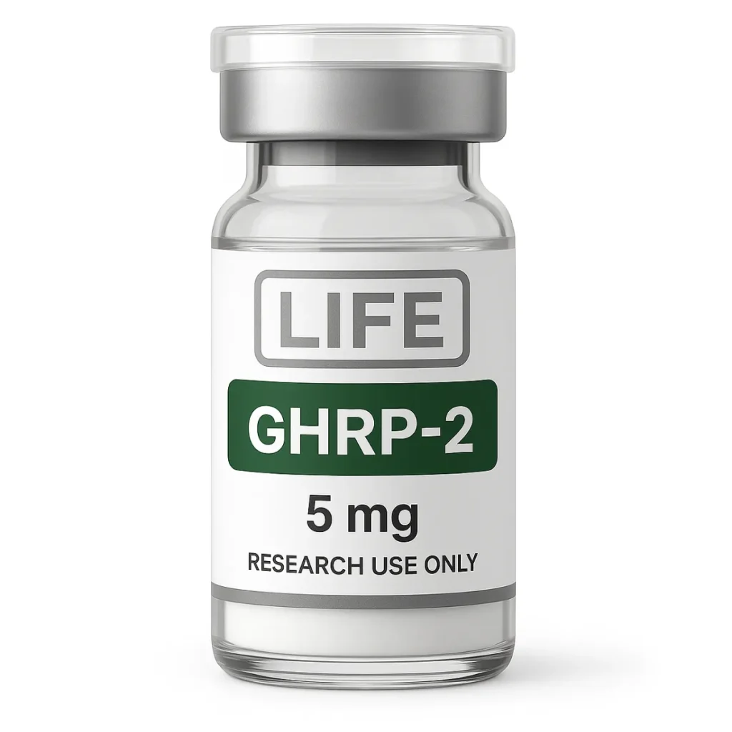 Buy GHRP-2 / 5 mg research peptide from Life Peptide