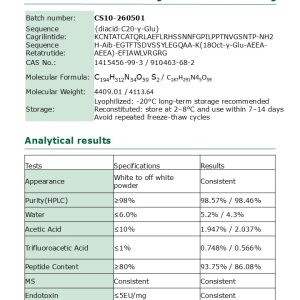 semaglutide peptide sequence Impurities | Bioactive Small Molecules - APIs, Impurities and Metabolites Products semaglutide peptide kit | Exploring