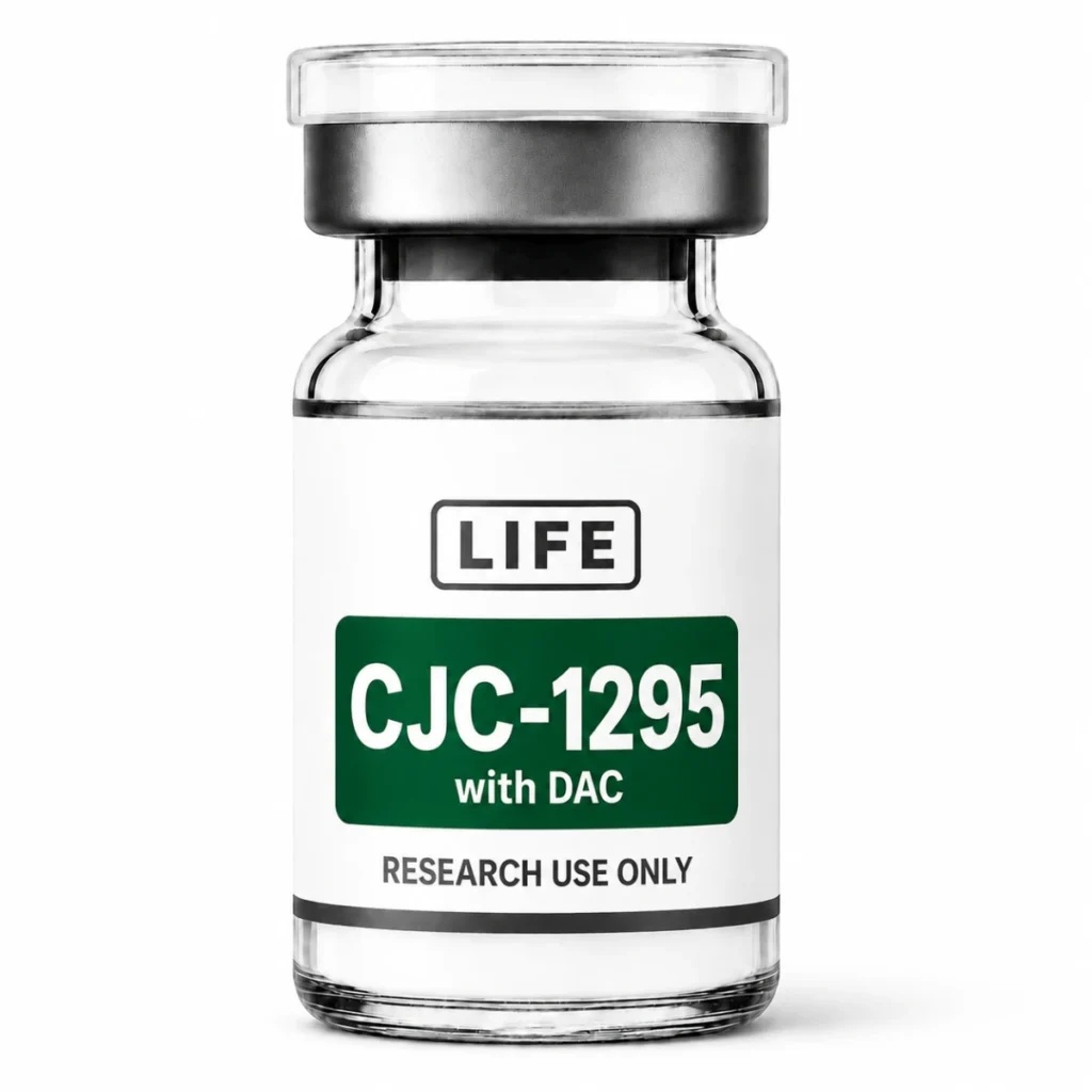 Buy CJC-1295 with DAC research peptide vial from Life Peptide