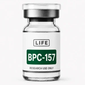 BPC-157 lyophilized peptide vial Life Peptide