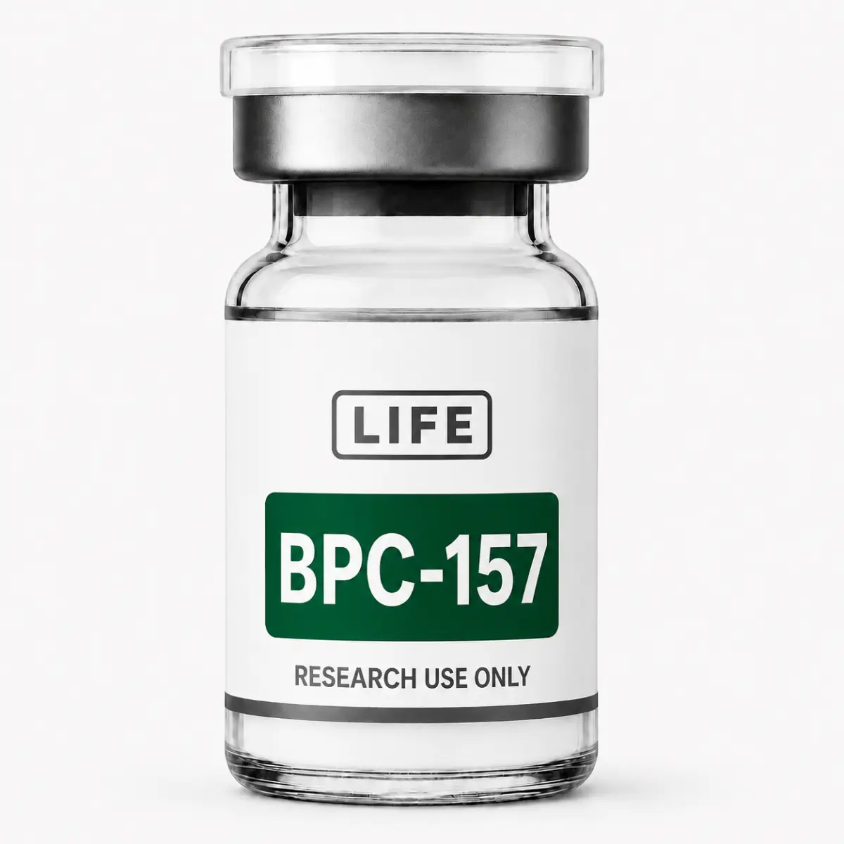 BPC-157 lyophilized peptide vial Life Peptide