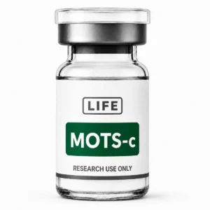 MOTS-c 10 mg research peptide vial by LIFE Peptide