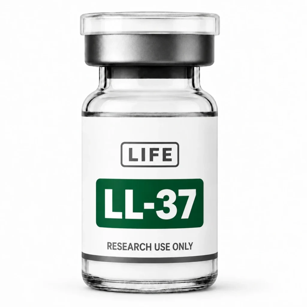 Buy LL-37 lyophilized peptide vial from Life Peptide