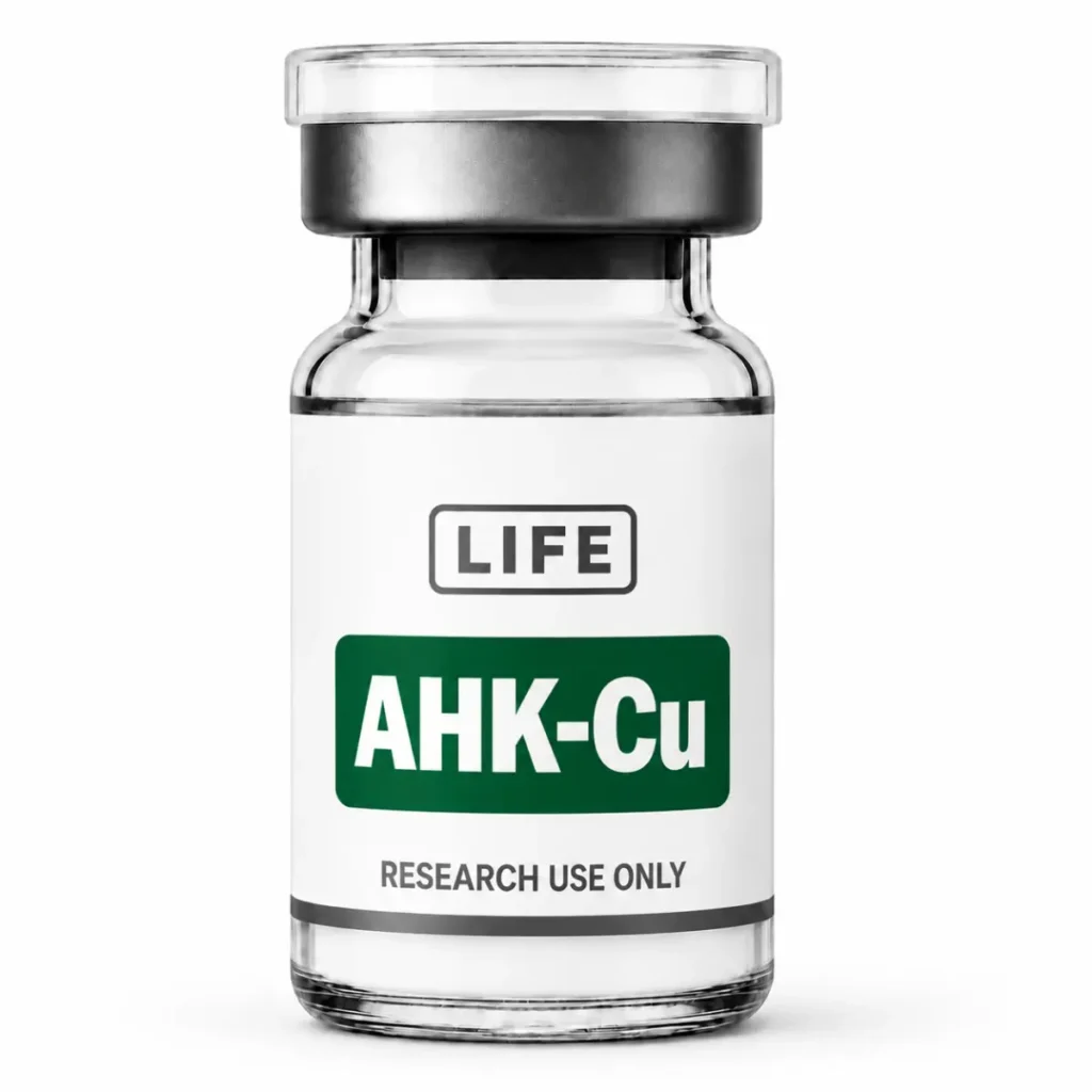 Buy AHK-Cu lyophilized peptide vial from Life Peptide